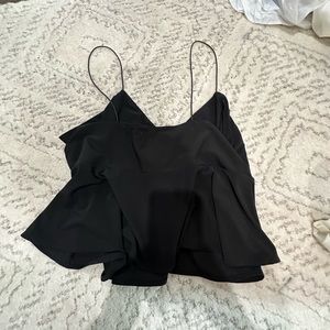 Nordstrom (Leith) black tank top, size Large